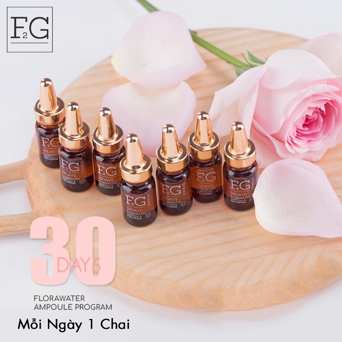 F2G ra mắt ampoule thế hệ mới chiết xuất từ 10 loại hoa thiên nhiên và dược liệu