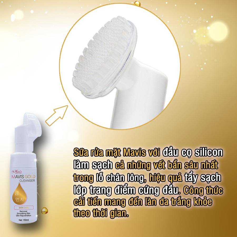 Mavis Gold Cleanser Lọt top bảng xếp hạng sữa rửa mặt được yêu thích trên thị trường
