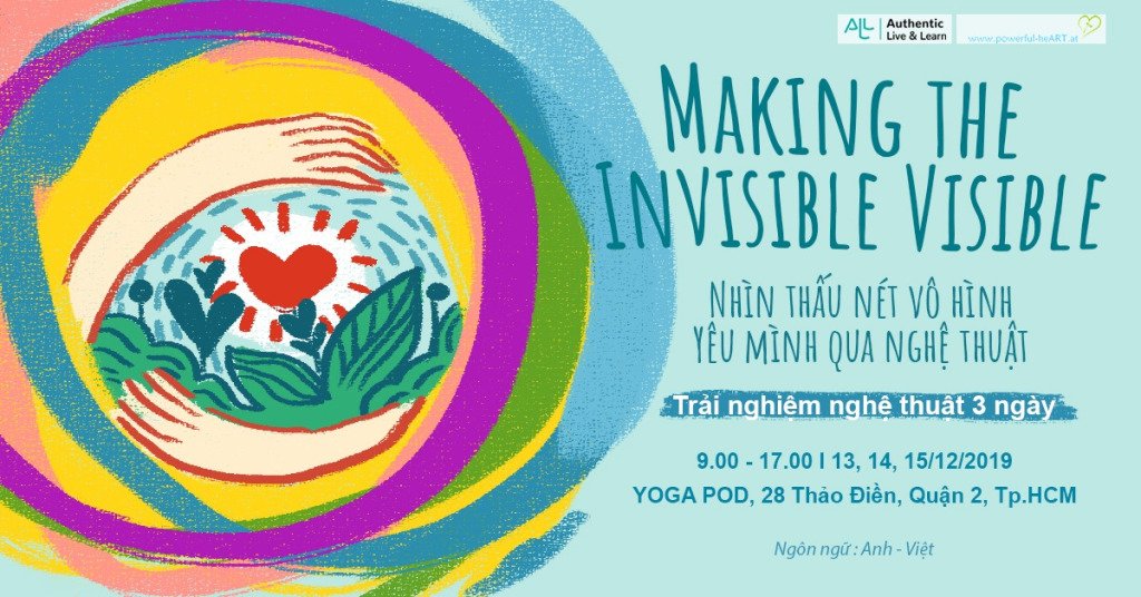 Mời tham gia chương trình trải nghiệm: “Nhìn thấu nét vô hình, Yêu mình qua nghệ thuật”