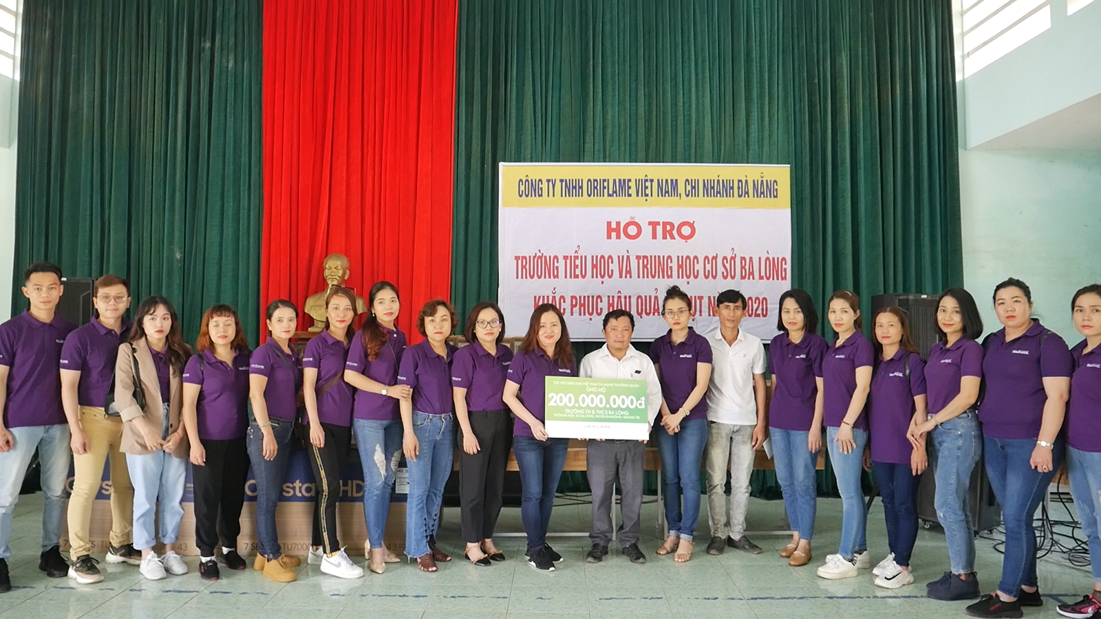 ORIFLAME chung tay vì miền Trung ruột thịt