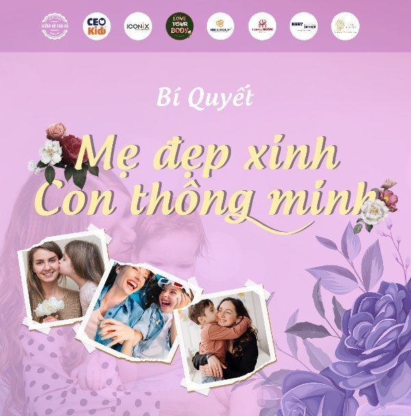 Mẹ đẹp xinh: nền tảng để nuôi dạy con thông minh.