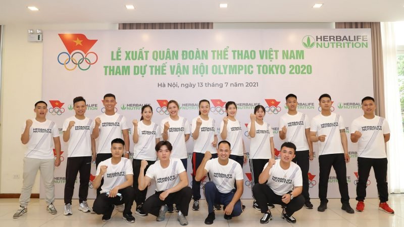 Lễ Xuất Quân Cho Đoàn Thể Thao Việt Nam Tham Dự Olympic Tokyo 2020 diễn ra tại Hà Nội