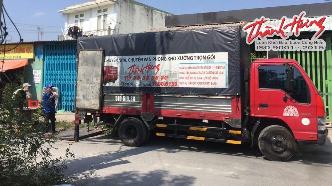 Chuyển kho xưởng trọn gói Thành Hưng giá rẻ