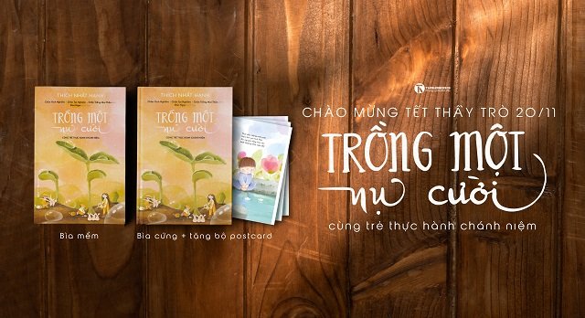 Giúp trẻ tiếp cận tự nhiên như hơi thở với sự chánh niệm với “Trồng một nụ cười”
