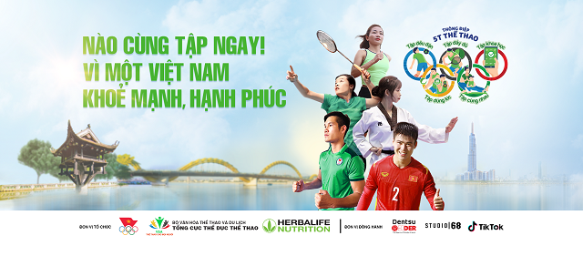 Herbalife Việt Nam đồng hành dự án khuyến khích cộng đồng cùng tập thể dục thường xuyên để nâng cao sức khỏe