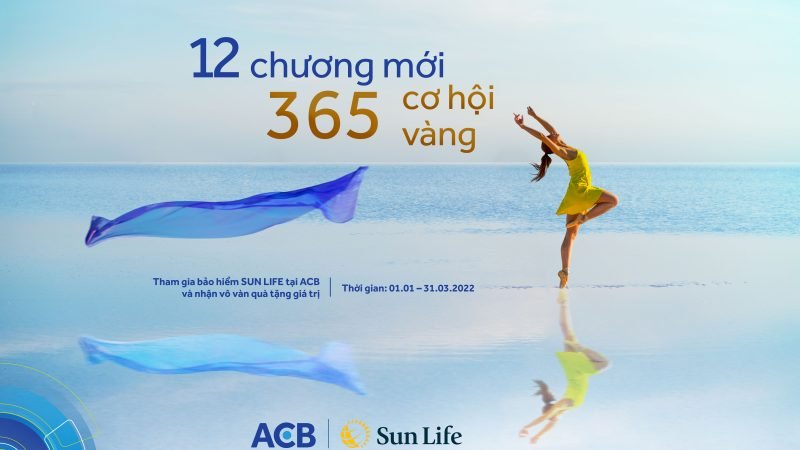 Sun Life Việt Nam khuyến mại mới: “12 CHƯƠNG MỚI, 365 CƠ HỘI VÀNG”