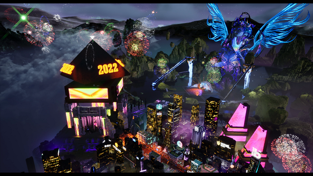 Lễ hội Ánh sáng Virtual Countdown Lights 2022 đã chính thức diễn ra đem giao thừa
