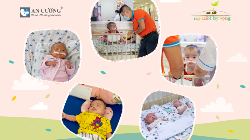 Quỹ Nụ Cười Hy Vọng của Gỗ An Cường đến với các bệnh nhi kém may mắn dịp 1/6