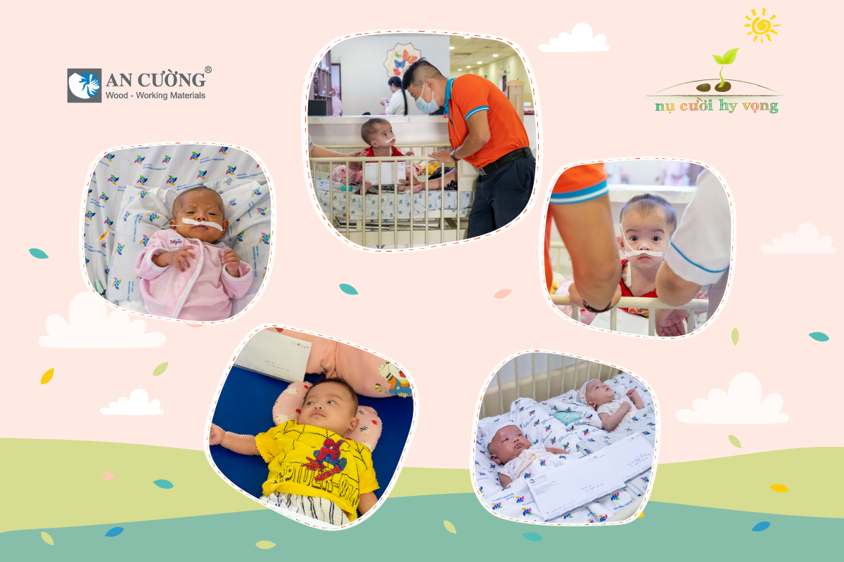 Quỹ Nụ Cười Hy Vọng của Gỗ An Cường đến với các bệnh nhi kém may mắn dịp 1/6