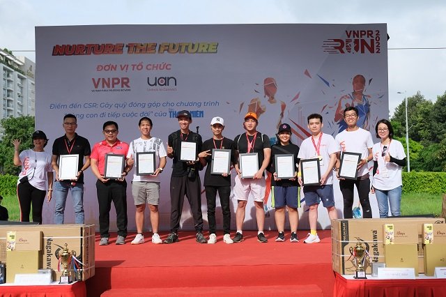 Hàng ngàn vận động viên tham gia Giải chạy bộ cộng đồng VNPR Run 2022