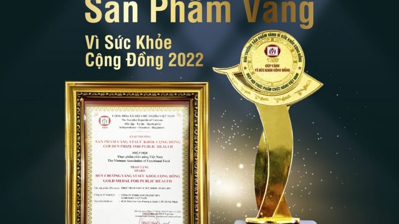 Tất cả các sản phẩm Herbalife đăng ký tham gia đều đạt giải thưởng  “Sản Phẩm Vàng Vì Sức Khỏe Cộng Đồng năm 2022”