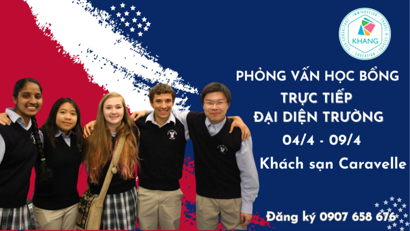 Hội thảo phỏng vấn học bổng trường nội trú lên đến 500 triệu đồng