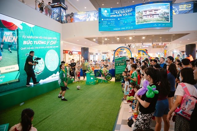 “Bức tường Ý chí” của Nestlé MILO thu hút 10.000 gia đình Việt cùng con đăng ký tham gia