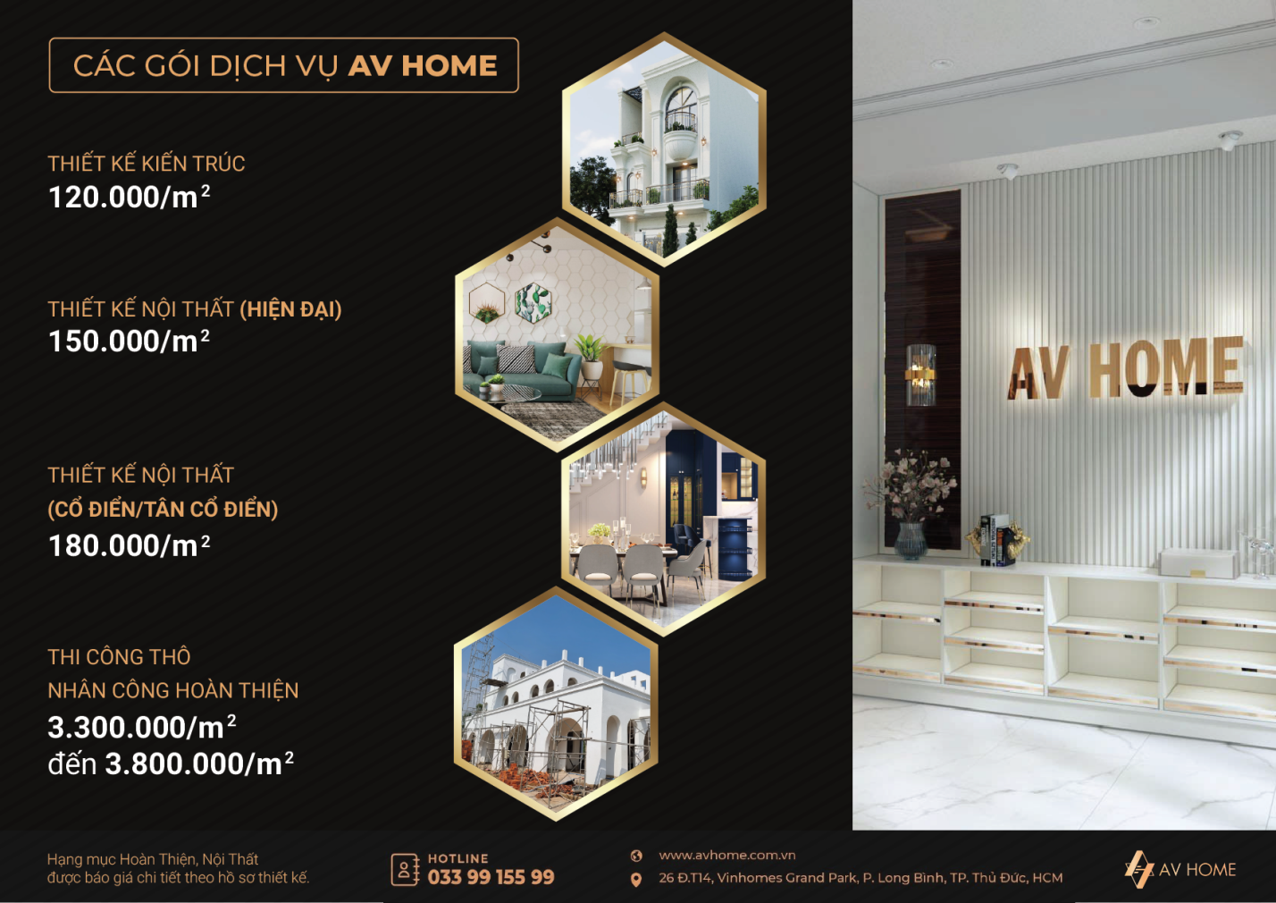 AV HOME – Văn phòng kiến trúc lựa chọn khởi đầu cho tổ ấm hoàn hảo