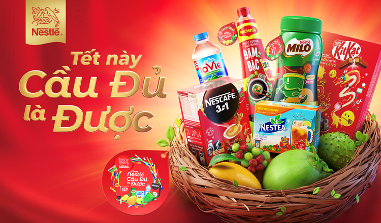 Nestlé khởi động chiến dịch Tết 2024 với thông điệp “Cầu Đủ Là Được”