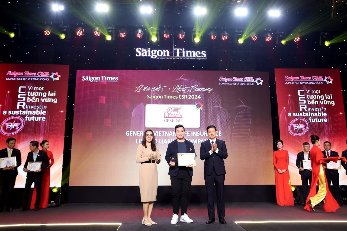 Generali Việt Nam lần thứ 5 liên tiếp vinh dự được trao tặng chứng nhận “Doanh nghiệp vì Cộng đồng”